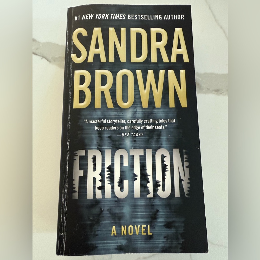 Friction psychological thriller book Sandra Brown 4/$20